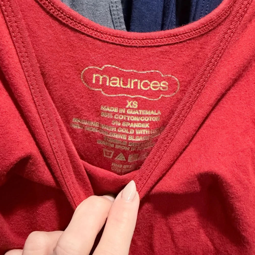 5 Maurices xs basics body Tank Tops - Picture 2 of 4
